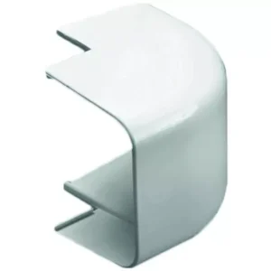 Climaplus airco leidinggoot Haakse buitenbocht 3530 RAL 9010 WIT
