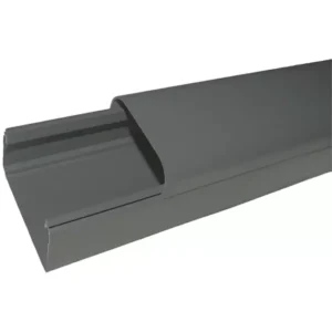 Climaplus airco leidinggoot Montage deksel 90x65mm, 2 meter RAL 7016 GRIJS