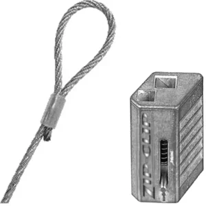 Zip Clip zelfborgende ophangkabel 3 meter 50KG