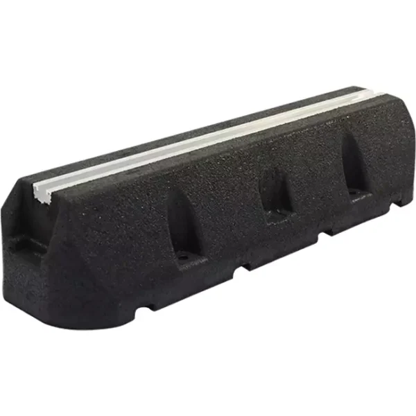 Rubber montagebalk trillingsdempend 400x100x180 mm