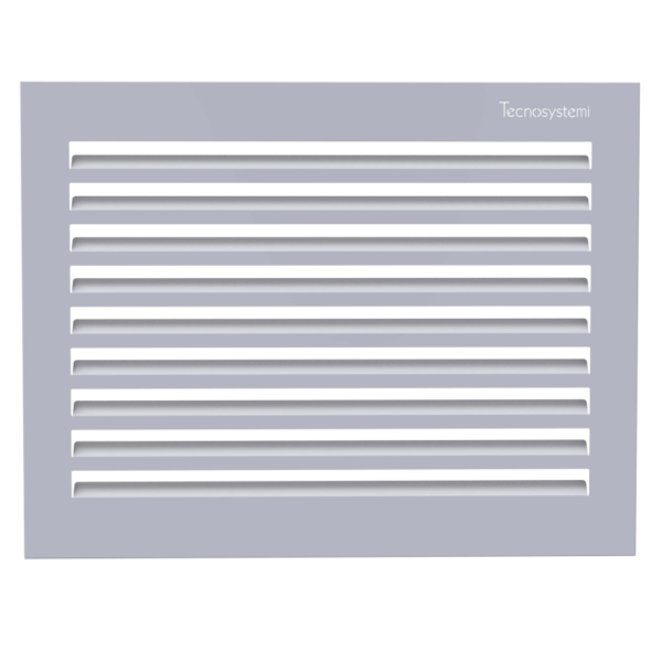 Tecnosystemi achterplaat Small signaalwit (RAL 9003)