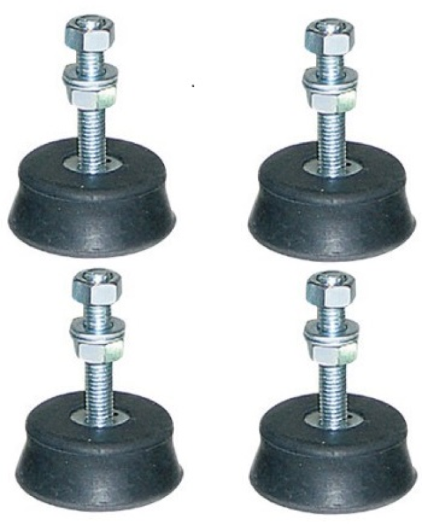 T2 Tecnosystemi antivibratievoeten M10 (set a 4 stuks)