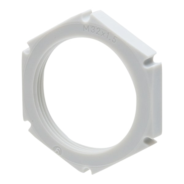 Wiska EMUG16 contramoer M16 grijs
