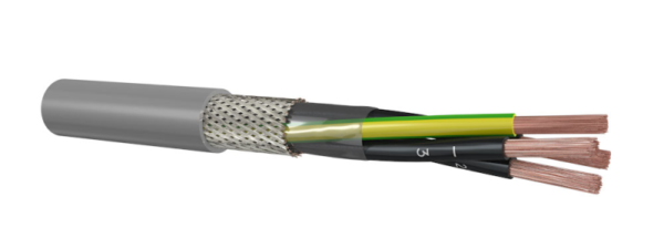 YSLCY-JZ 4x1,5mm² stuurstroomkabel afgeschermd - rol a 100m