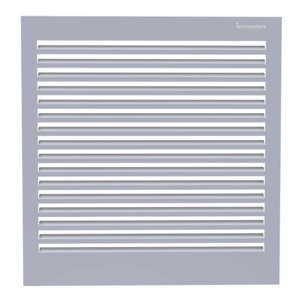 Tecnosystemi achterplaat Large stofgrijs (RAL 7037)