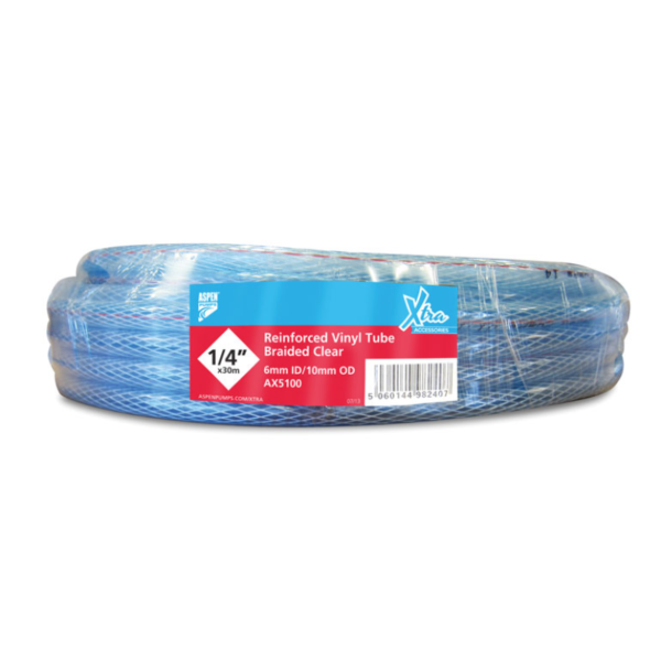 PVC 12x16-A Aspen condensafvoerslang versterkt 12 mm - rol a 30 meter