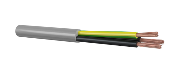 HSLH-JZ 3x1,5mm² stuurstroomkabel halogeenvrij - rol a 100m