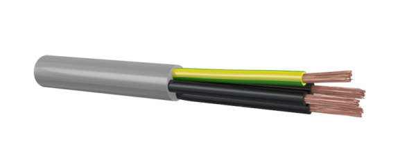 YSLY-JZ 4x1mm² stuurstroomkabel - rol a 100m