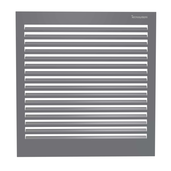 Tecnosystemi achterplaat Large antracietgrijs (RAL 7016)