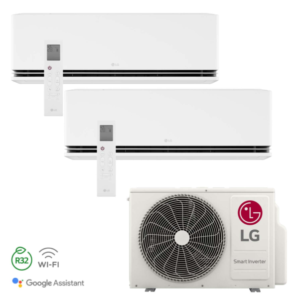 MU2R15 + 2x P09SND LG DUALCOOL AI AIR Special Multisplit 4,1kW SET