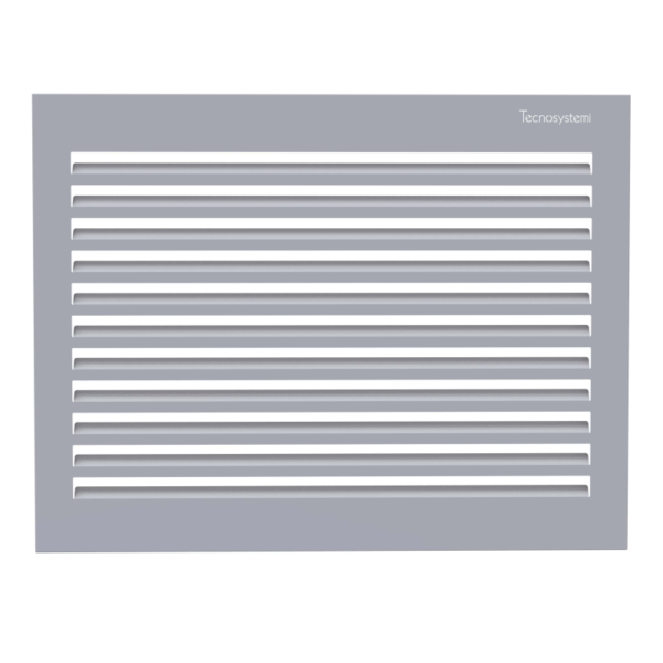 Tecnosystemi achterplaat Medium stofgrijs (RAL 7037)