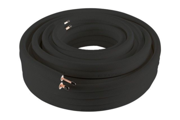 FM3525 Centube geïsoleerde ZWARTE koelleiding 3/8" x 5/8" rol a 25m