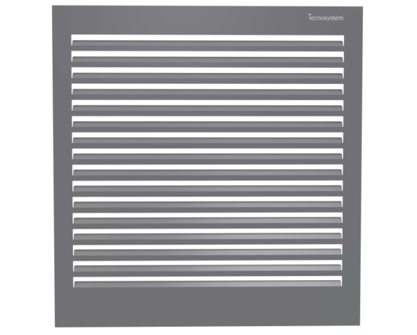 Tecnosystemi achterplaat XL antracietgrijs (RAL 7016)