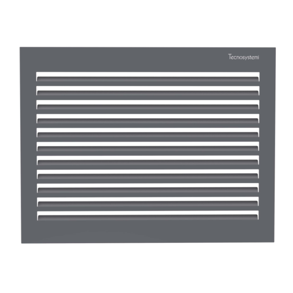 Tecnosystemi achterplaat Medium antracietgrijs (RAL 7016)