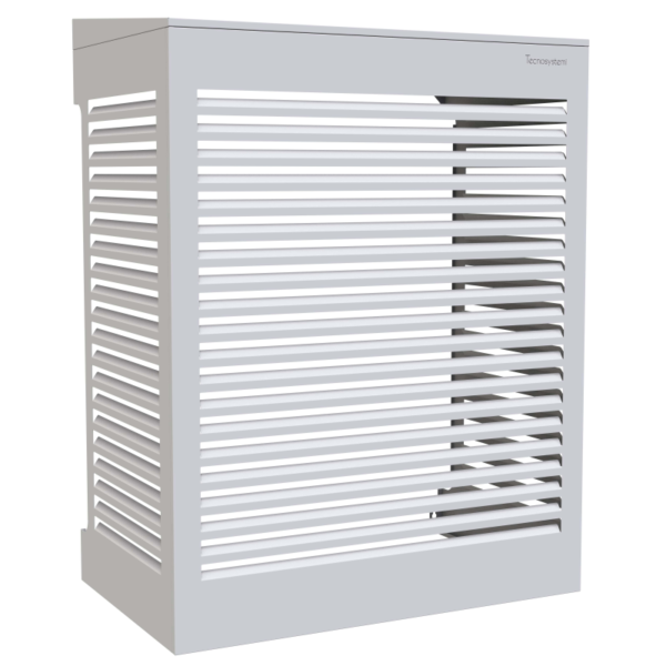 Tecnosystemi omkasting met hellend dak XL signaalwit (RAL 9003)
