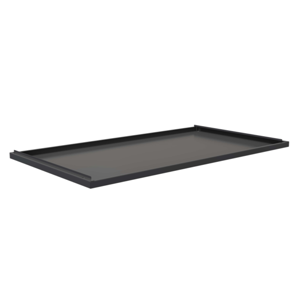 Tecnosystemi bodemplaat XL gitzwart (RAL 9005)