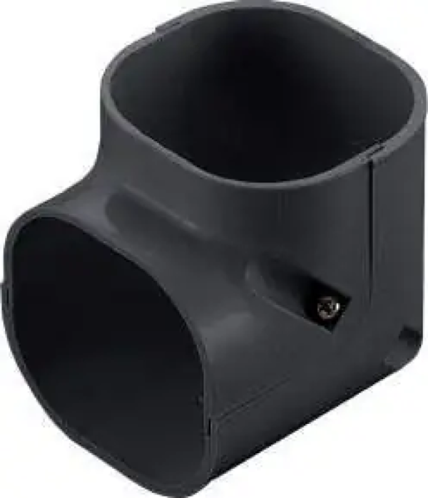 SCM-77-A Inaba Denko korte bocht 90° Antraciet