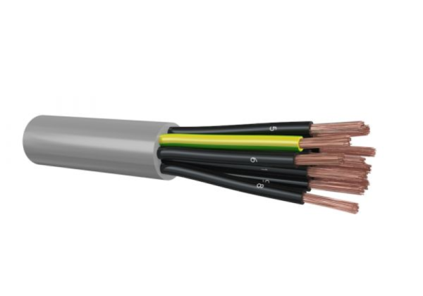 HSLH-JZ 12x1mm² stuurstroomkabel halogeenvrij - rol a 25m