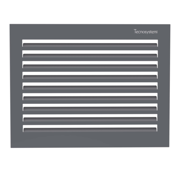 Tecnosystemi achterplaat Small antracietgrijs (RAL 7016)