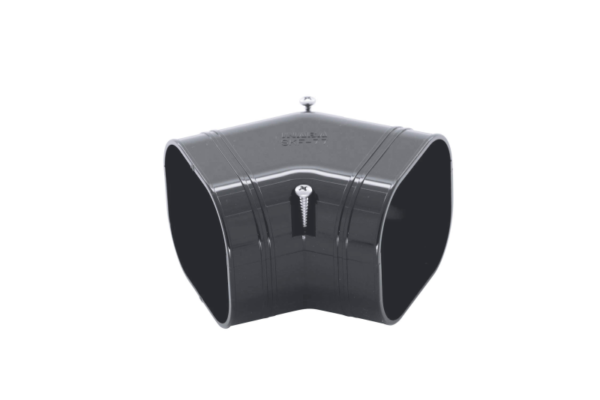 SKF-77-A Inaba Denko vlakke bocht 45° Antraciet