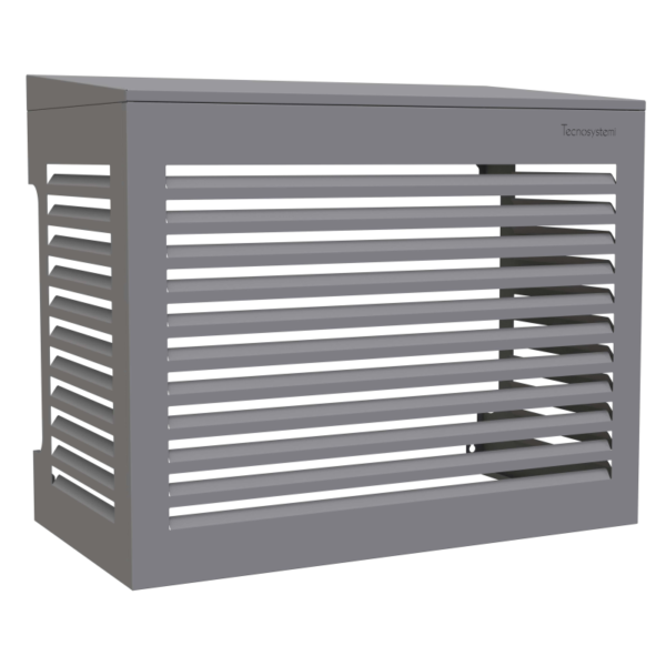 Tecnosystemi omkasting met hellend dak Medium antracietgrijs RAL 7016