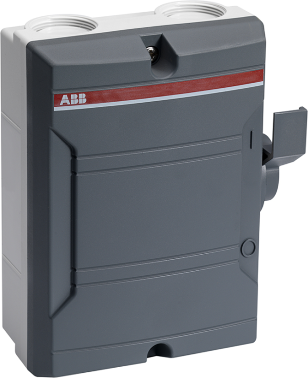 BW-425-TPSN ABB werkschakelaar 4P 25A IP65 exclusief wartels